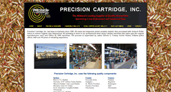 Desktop Screenshot of precisioncartridge.com